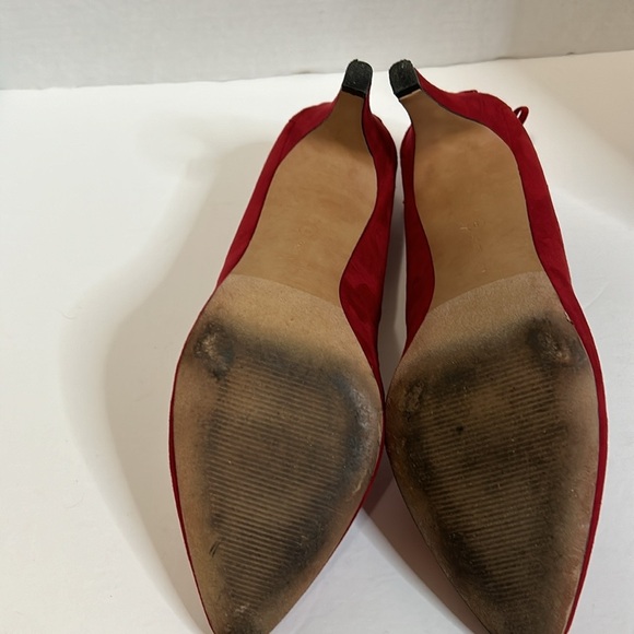 Coach and Four  Red Suede Women’s Shoes - Picture 3 of 3